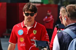 Leclerc remains realistic about gap to McLaren: 'We expected this'