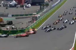 Video: De start van de GP op Spa