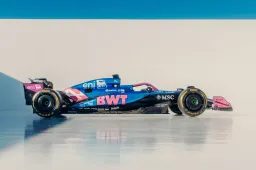 Alpine revela nova pintura no evento F1 75