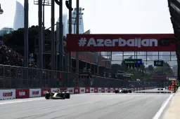 Weerbericht GP Azerbeidzjan: Regen zo goed als uitgesloten in Baku