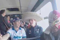 Video: Verstappen maakt een Mexicaans busreisje