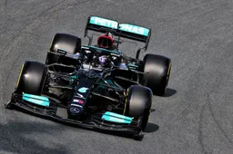 Hamilton content with second: 'He deserves pole'