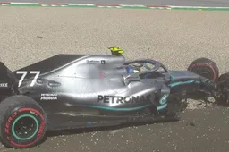 Bottas doet een Verstappen’tje: Einde verhaal in VT2 in Oostenrijk!