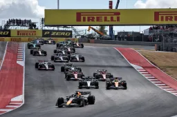 F1 Full Results | United States Sprint race: Verstappen P1 and Norris P2