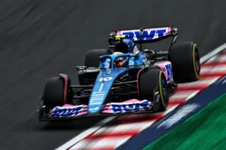 Gasly schrijft Alpine af aan het einde van VT2 in Suzuka
