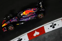 Leclerc verslaat Verstappen voor pole in bloedstollende slotfase Las Vegas