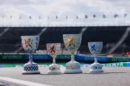 Robbie Williams co-crea il trofeo di F1 per il Gran Premio d'Olanda