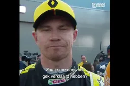 Hulkenberg tegen Plooij: "Ik vind dat je er heel lekker uitziet vandaag"