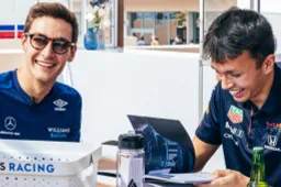 Albon impresses on first day of work: 'Luckily recovered them'