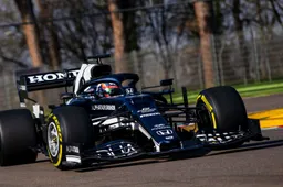 F1 Social Stint | Beautiful images from the Imola circuit during AlphaTauri test
