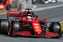 Charles Leclerc tops FP2 as Lewis Hamilton causes red flag at Zandvoort