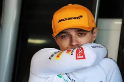 WATCH: Lando Norris chucked in a lake by McLaren staff!