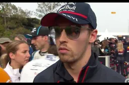 Kvyat nijdig bij de camera van Ziggo: 'Maakt mij niet uit wat ze zeggen'