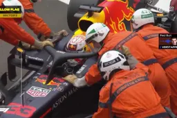 Verstappen moest teruggeduwd worden tijdens VT1 Monaco