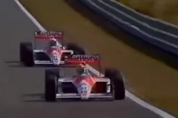Senna vs Prost in openingsronden GP Portugal 1988