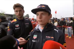 Video: Verstappen voor de camera van Sky Sports