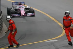 Perez tijdens GP Monaco: "Ik reed bijna twee marshalls dood!"