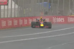 Prachtige redding van Verstappen tijdens VT3 Australië