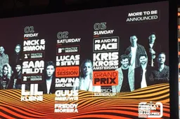 Line up Dutch GP bekend: Nick & Simon, Lil Kleine en Kris Kross