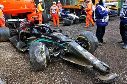 Mercedes bevestigt: Onherstelbare schade aan W12 Bottas na crash Imola