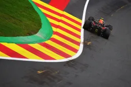 Les premières gouttes de pluie commencent à tomber à Spa-Francorchamps