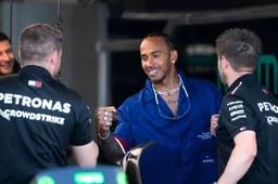 Hamilton debunks Ferrari rumour: 'One person here started talking about it...'