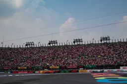 This happened last year at the Autodromo Hermanos Rodriguez