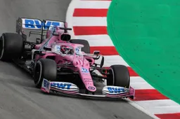 Racing Point als eerste team op de baan met de 2020-wagen sinds coronavirus