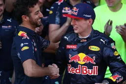 Ricciardo: Overwinning van Max was een opluchting voor het team