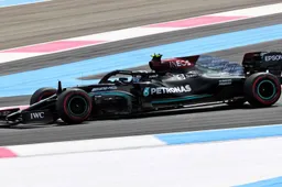 'It looks like Bottas and Hamilton have switched helmets'
