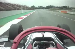 Kijk on-board mee met de Alfa Romeo van Kimi Raikkonen