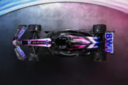Alpine reveal pink livery that's hardly pink!