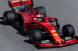 Vettel rijdt ruim twee volledige race-afstanden op eerste testdag Pirelli