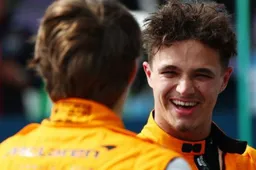 Norris can laugh again: 'But racing against Verstappen is not on the cards'