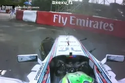 WATCH: Perez and Massa collide at the 2014 Canadian Grand Prix