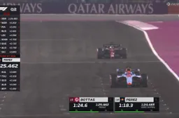 Perez strandt opnieuw in Q2 en start GP Qatar vanaf P13