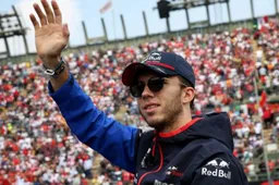 Gasly kapot na weekend in Mexico: ''Nu wil ik vooral slapen''