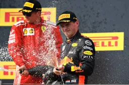 Verstappen had veel problemen met de banden