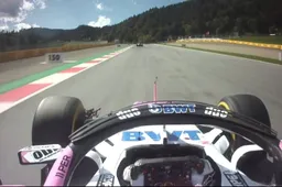 WATCH: Stroll ignores blue flags ahead of Perez
