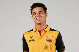 Norris jokes during MCL36 unveiling: 'Too bad number three is on it'