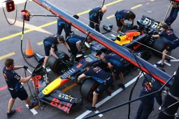 Verstappen and Red Bull grab fastest pit stop in Monaco