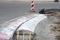 Beelden Zandvoort: Na Vangrails, kerbstones en bandenstapels alleen paddock nog