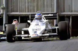 WATCH: The 1983 Monaco winning Williams car returns to the track!