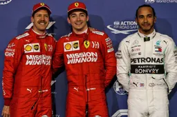 Definitieve startopstelling Grand Prix van Bahrein