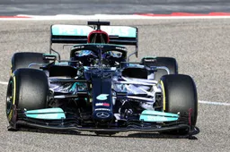 Mercedes pakt extra kilometers in Bahrein na tegenvallende wintertest
