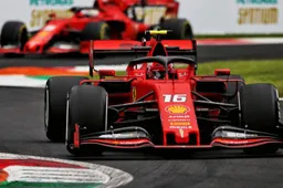Samenvatting VT2 GP Italië: Leclerc nipt snelste in wisselvallige sessie