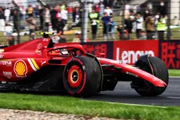 Sainz discovers new talent: ‘I crashed at the right angle’