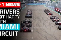 News Flash | Drivers NOT happy with the Miami Grand Prix circuit