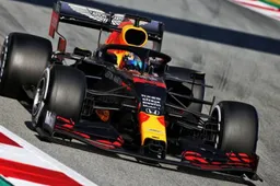 Albon maakt een spin en houdt wagen uit de wand