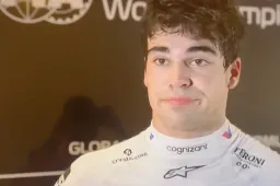 Alleszeggend interview Stroll: 'Shit, ik weet het niet, blijven rijden'